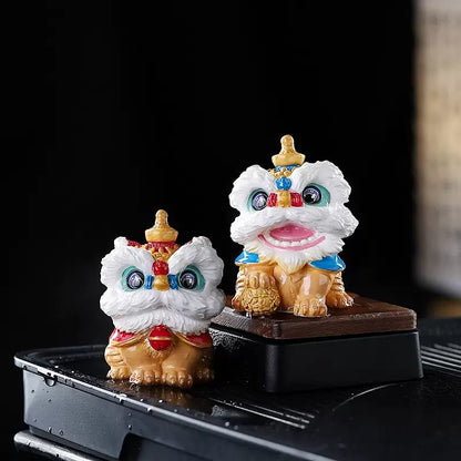 Lion Dance Color Changing Tea Pet