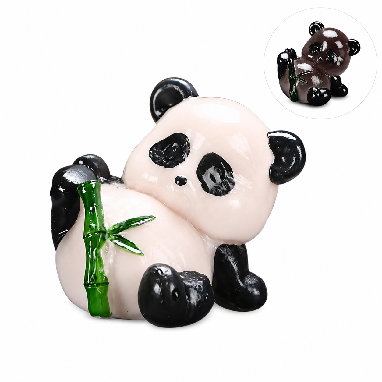 Playful Color Changing Panda Tea Pet